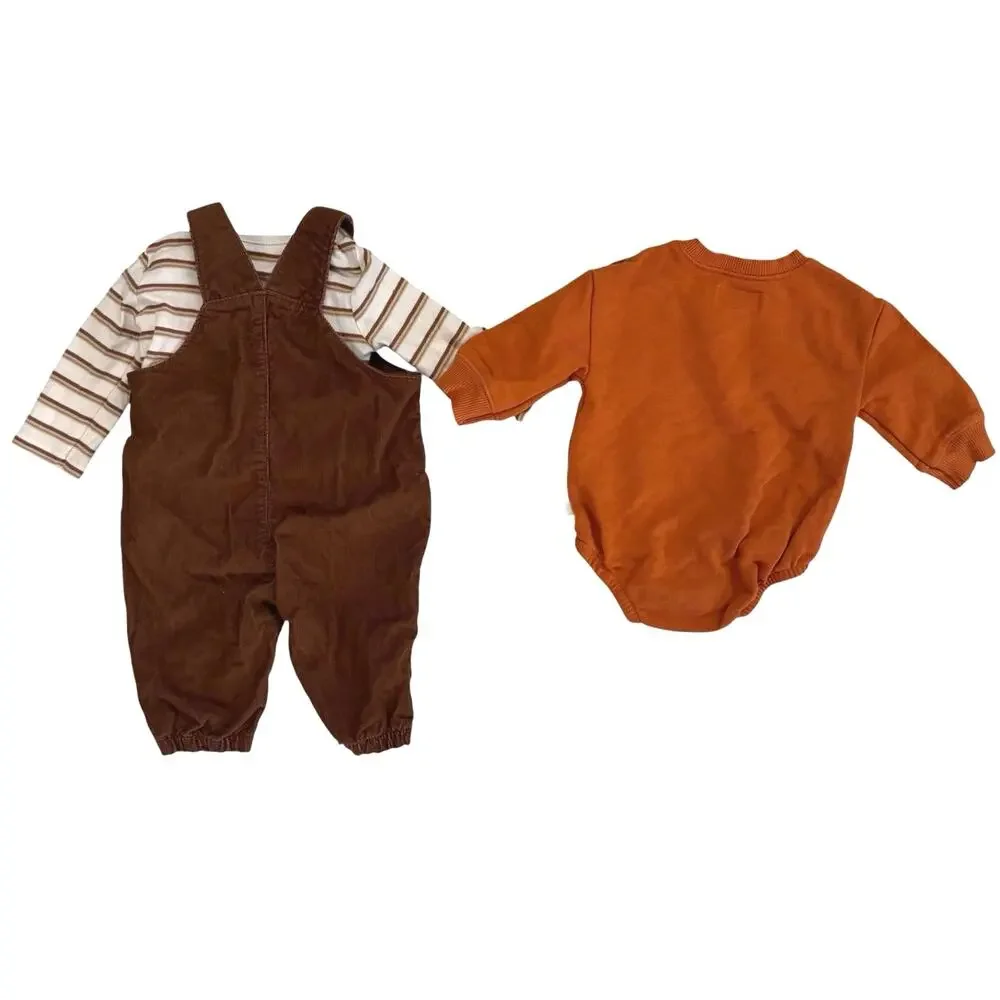 Carters Thanksgiving Baby Outfits Size 3M